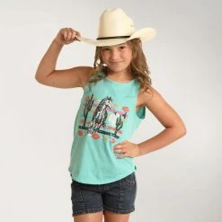 Rock & Roll Denim Girls Wild Horses Tank