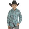 Youth Rock N Roll Boys Paisley Print Shirt -BuckarooBoutique 128481 default l