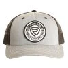 Men's Rock N Roll Cowboy Grey Round Logo Cap -BuckarooBoutique 128506 default l