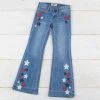 Rock & Roll Denim Girls Stars Forever Jeans -BuckarooBoutique 12924 a