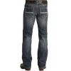 Rock N Roll Cowboy Men's And Pistol Straight Dark Wash Jeans -BuckarooBoutique 135278 default l