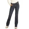 Rock & Roll Denim Cowgirl Mid Rise Extra Stretch Bootcut Riding Jeans -BuckarooBoutique 136878 default l