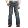 Boy's Rock N Roll Revolver Medium Vintage Wash Jeans