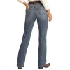 Rock & Roll Denim Women's N High Rise Scalloped Bootcut Jeans -BuckarooBoutique 155828 default l