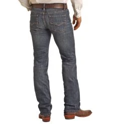 Rock N Roll Cowboy Men's Dale Brisby X & Roll Denim Revolver Jean