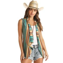 Rock & Roll Denim Women's Roll Serape Vest -BuckarooBoutique 156013 default l a08127d9 04c5 466d b28d 86a1baf09e1e
