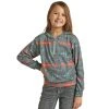 Rock & Roll Denim Cowgirl Aztec Printed Hoodie -BuckarooBoutique 156278 default l