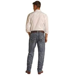 Rock N Roll Cowboy Ladder Stitch Stackable Boot