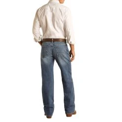 Rock N Roll Cowboy Double Barrel Straight Bootcut Jeans