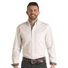 Rock N Roll Cowboy Men's Stripe Fancy Long Sleeve Button Down -BuckarooBoutique 158739 default l
