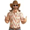 Rock N Roll Cowboy Dale Brisby Digital Aztec Short Sleeve Shirt -BuckarooBoutique 158812 default l