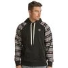 Rock N Roll Cowboy Men's Sleeve Printed Hoodie -BuckarooBoutique 159238 default l