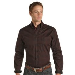 Rock N Roll Cowboy Men's Ombre Button Down