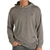 Rock N Roll Cowboy Grey Solid Hoodie -BuckarooBoutique 159369 default l