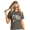 Rock & Roll DenimWomen Truckin Graphic Tee -BuckarooBoutique 162750 default l