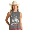 Rock & Roll Denim N Womens Basic Muscle Tank -BuckarooBoutique 162833 default l
