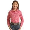 Rock & Roll Denim N Girls Rose Print Top -BuckarooBoutique 165106 default l