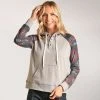 Rock & Roll Denim Stone Valley Aztec Hoodie -BuckarooBoutique 22292