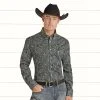 Rock & Roll Denim Reflex Spade Paisley Shirt -BuckarooBoutique 22305