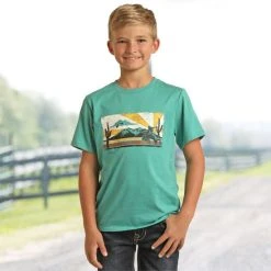 Rock & Roll Denim Boys' Ride Into The Sun T-Shirt