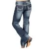 Rock N Roll Cowgirl Women's Midrise Bootcut Riding Jean -BuckarooBoutique 35122 default l