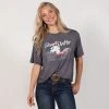 Rock & Roll Denim Desert Drifter Tee -BuckarooBoutique 36078