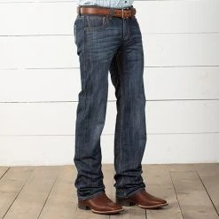 Rock & Roll Denim Sedona Pistol Straight Jeans -BuckarooBoutique 52717 alt3