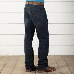 Rock & Roll Double Barrel Stackable Hooey Heeler Jeans