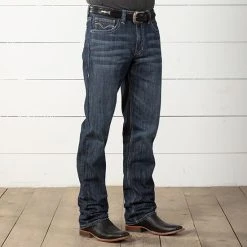 Rock & Roll Denim Double Barrel Stackable Bootcut Jeans -BuckarooBoutique 52722 alt3