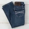 Rock & Roll Denim Hooey Revolver Straight Jeans -BuckarooBoutique 62521 A