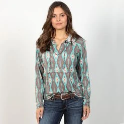 Rock & Roll Denim Cacao Hoodie