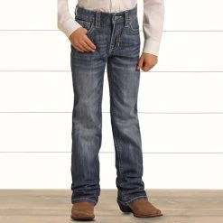 Rock & Roll Denim BB Gun Bootcut Jeans -BuckarooBoutique 69138 alt1