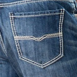 Rock & Roll Denim Double Barrel Relaxed Fit Jeans -BuckarooBoutique 84939p