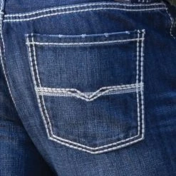 Rock & Roll Denim Arizona Pistol Straight Jeans -BuckarooBoutique 84942p