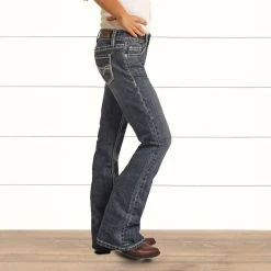 Rock & Roll Denim Girls Ella Bootcut Jeans -BuckarooBoutique 86749 alt1