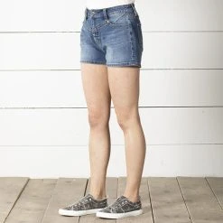 Rock & Roll Denim Latigo Hi-Rise Shorts -BuckarooBoutique 92709 1