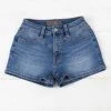 Rock & Roll Denim Latigo Hi-Rise Shorts -BuckarooBoutique 92709