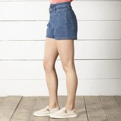 Rock & Roll Denim Santa Fe Hi-Rise Short -BuckarooBoutique 92711 alt2