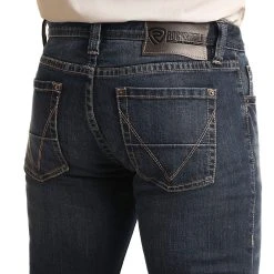 Rock N Roll Cowboy Mens N Vintage Revolver Straight Jean -BuckarooBoutique M1R6202 2