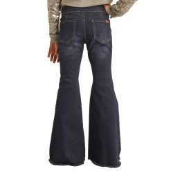 Rock & Roll Denim Blue Bell Bottoms -BuckarooBoutique RRGD7PR0FZ 1