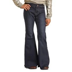 Rock & Roll Denim Blue Bell Bottoms -BuckarooBoutique RRGD7PR0FZ 2