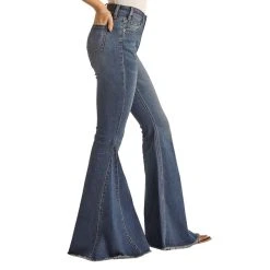 Rock & Roll Denim Women's High Rise Bell Bottoms -BuckarooBoutique RRWD7HRZQK 3