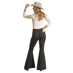 Rock & Roll Denim Reversible Bell Bottoms -BuckarooBoutique RRWD7PR0H9 B