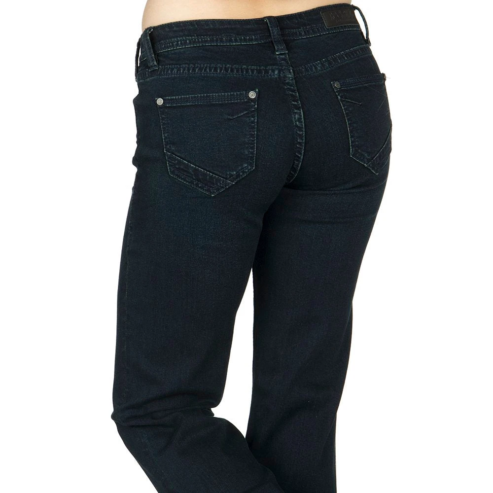 Rock & Roll Denim Mid Rise Extra Stretch Dark Wash Trousers Jeans 6 Rock & Roll Denim Mid Rise Extra Stretch Dark Wash Trousers Jeans - Image 4